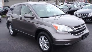 SOLD 2010 Honda CRV EXL Walkaround Start up Tour and Overview [upl. by Siskind15]