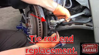 Toyota Camry tie rod end replacement [upl. by Tilford593]