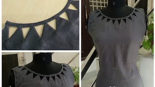 Latest Stylish and Beautiful Neck Design cutting and Stitching  Reet Designs [upl. by Aufmann]