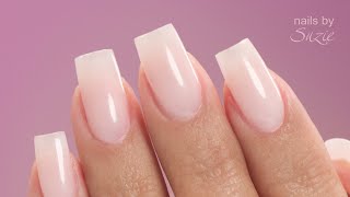 How To Apply Nail Tips On Yourself Using Gel [upl. by Ailedroc]