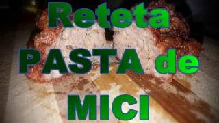 Reteta de Pasta de Mici  Cea Mai Simpla si Rapida  Reteta Mititei Romanesti  Cei Mai Buni Mici [upl. by Cecilius]