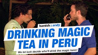 Drinking Magic Tea In Peru [upl. by Anaujahs852]