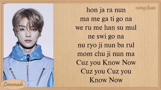 NCT U  Know Now Easy Lyrics [upl. by Refinej280]