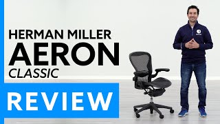 Herman Miller Aeron Classic Office Chair Review [upl. by Ardnossak]