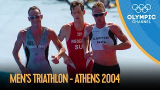 Mens Triathlon  Athens 2004 Replays [upl. by Ennaul448]