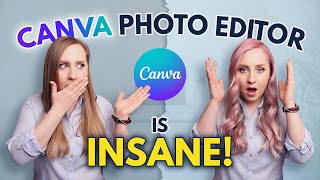 Canva Photo Editing Tutorial  How To Edit Photos On Canva 2023 📸 [upl. by Einotna]