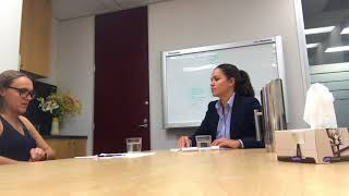 Client interview Laws Lawyers Society [upl. by Nonnek253]