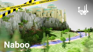 NABOO  Star Wars  Minecraft Map [upl. by Leonora226]