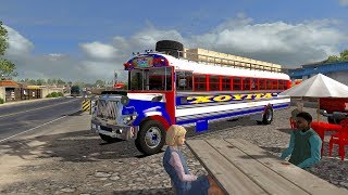 BUSES DE GUATEMALA Pelea De Pasajeros ALTA BELOCIDAD MULTIPLAYER ATS MODS 141 [upl. by Procto]