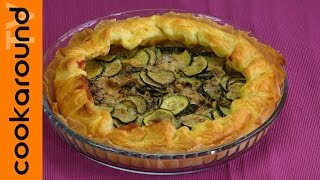 Torta salata zucchine e gorgonzola  Ricette torte salate [upl. by Urata]