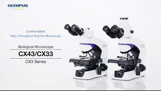 Olympus CX43 and CX33 Biological Microscopes [upl. by Azaleah]