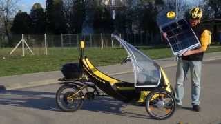 recumbent urban tricycle BEE [upl. by Ojoj]