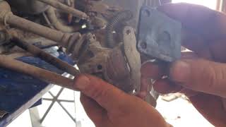 Yamaha Kodiak brakes part 2 Front [upl. by Geminian]