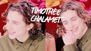 13 Minutes of Timothée Chalamet Speaking French [upl. by Ikram]