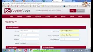 How to Register ScarletClicks [upl. by Zavala939]