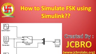 How to simulate FSK in Matlab using Simulink [upl. by Mahtal]