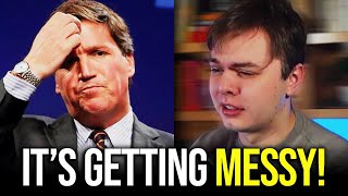 Tucker Carlson’s TEXTS LEAK in MAGA CIVIL WAR [upl. by Llenil]