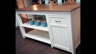 A Walnut Kitchen Island [upl. by Fleurette]