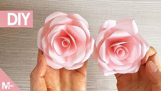 ► Cómo hacer una FLOR de PAPEL en 5 MINUTOS 😱🌺 [upl. by Adiam]