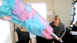 DIY GIANT COTTON CANDY 10 FEET [upl. by Viridis]