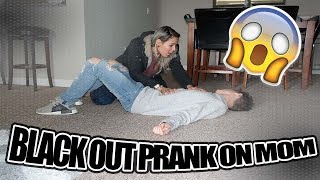 KID PASSES OUT PRANK ON MOM GONE WORNG [upl. by Scholz]