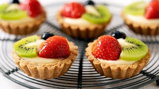 Mini Fruit Tarts Recipe [upl. by Pfister]