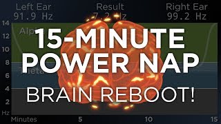 15Minute POWER NAP for Energy and Focus The Best Binaural Beats [upl. by Ma]