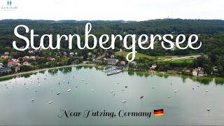 Lake Starnbergersee near MUNICH 4K  Visit Bavaria  Lakes in Germany 🇩🇪 bavaria [upl. by Brecher]