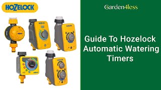 Guide To Hozelock Automatic Watering Timers  Garden4Less [upl. by Samuele]