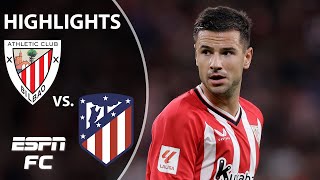 Athletic Club vs Atletico Madrid  LALIGA Highlights  ESPN FC [upl. by Refinneg]