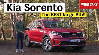 New Kia Sorento hybrid 2021 indepth review – why its the best large SUV  What Car [upl. by Ireg98]