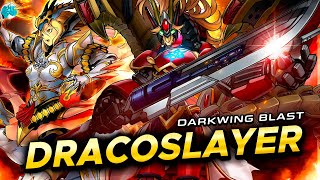 DRACOSLAYER Deck 🐲  Darkwing Blast  EDOPRO Duels [upl. by Elleirua]