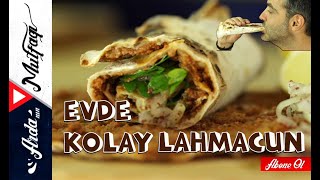 Evde Kolay Lahmacun Nasıl Yapılır  Lahmacun Tarifi  Ardanın Mutfağı [upl. by Mundy]