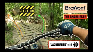 Bromont Bike Park  quotL’Adrénalinequot 18 [upl. by Akeihsat]