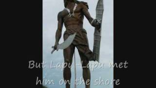 Philippines History Yoyoy Villame  Magellan Lyrics [upl. by Ansel490]