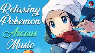 Relaxing Pokemon Legends Arceus Music [upl. by Molli]