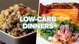 7 LowCarb Veggie Dinners [upl. by Nahgeem]