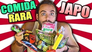 COMIENDO ALGAS ASQUEROSAS Y OTRAS COSAS RARAS JAPONESAS 😨 [upl. by Maxantia]