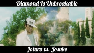 JoJo Live Action  Jotaro vs Josuke 『HD』 [upl. by Yenduhc]