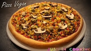 Recette de Pizza Vegan [upl. by Sukin]