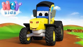 Le Tracteur chanson 🚜 Comptines pour bébé  HeyKids [upl. by Eelta]