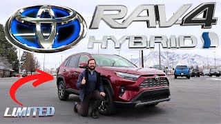 2023 Toyota RAV4 Limited Hybrid Efficient And Affordable [upl. by Nievelt888]