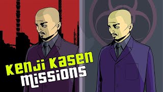 GTA 3  All Kenji Kasen Missions [upl. by Nirad]