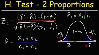 Hypothesis Testing With Two Proportions [upl. by Coffeng719]