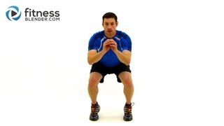 30 Minute Ski Conditioning Workout  Fitness Blender Strength and Cardio Training [upl. by Klehm]