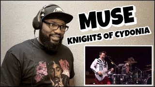 MUSE  KNIGHTS OF CYDONIA  LIVE AT ROME OLYMPIC STADIUM   REACTION [upl. by Annaek]