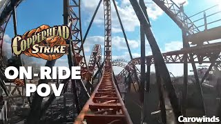 Copperhead Strike Official OnRide POV [upl. by Shep]