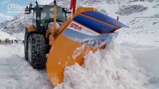 Steyr Traktoren im Winterdienst  German [upl. by Gisser64]