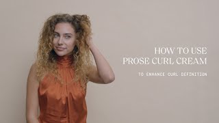 How to Use Curl Cream to Enhance Curl Definition [upl. by Ellak]