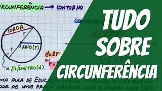 Circunferência COMPLETO Aula e exercício resolvido [upl. by Notfilc127]